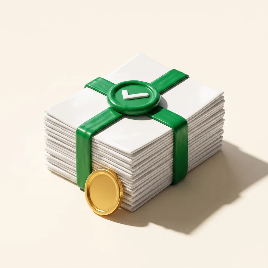 Advisory & CFO — 3D illustration