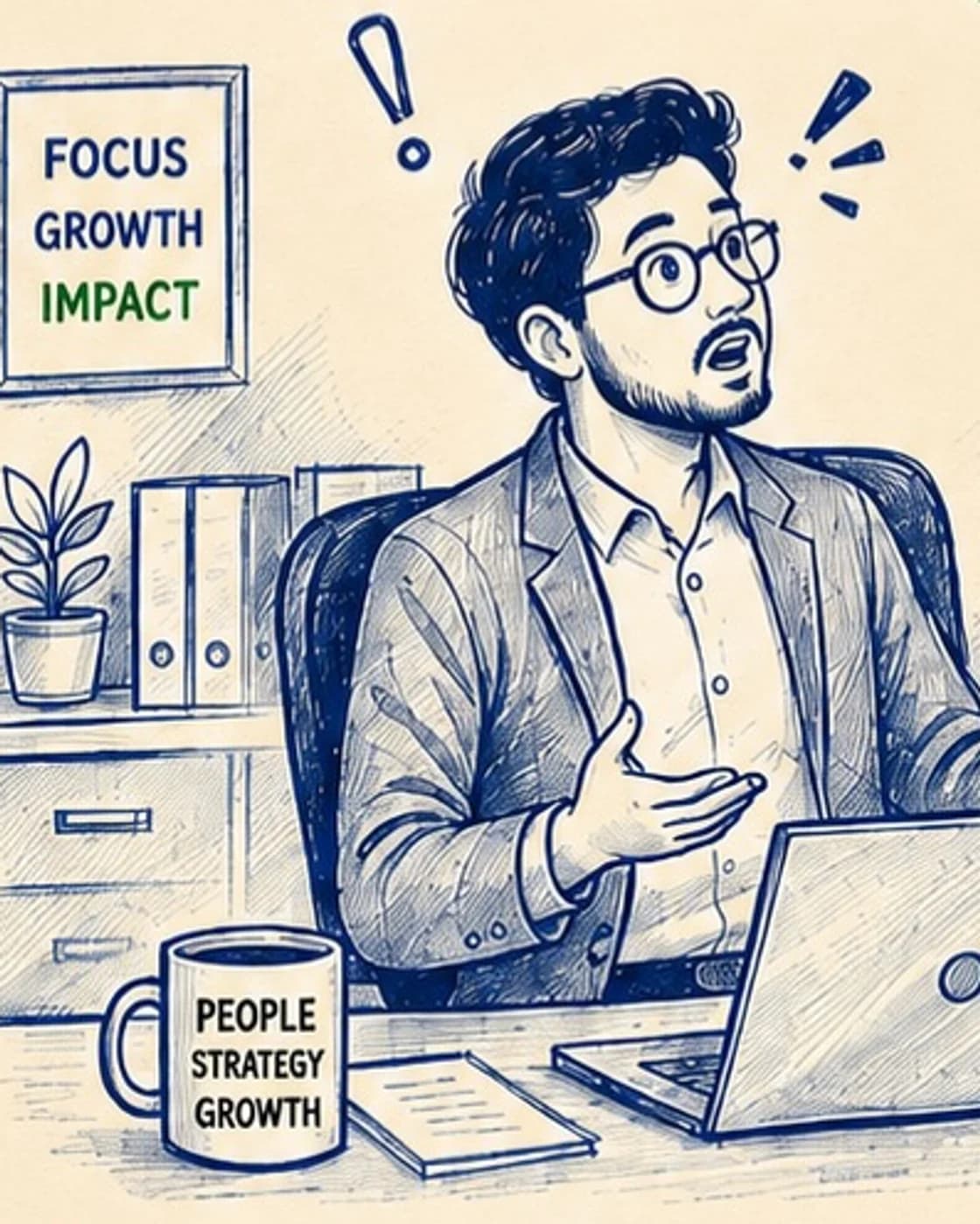 An illustration from a TCC Instagram post